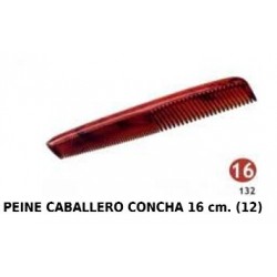 PEINE CABALLERO CONC. 16CM 12/U 132