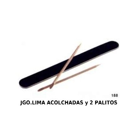 JGO LIMA ACOLCHADAS Y 2 PALITOS 12/U 188 H.