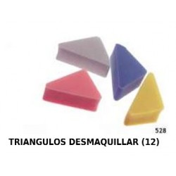 TRIANGULOS DESMAQUILLAR 12/U 528 HERVAS