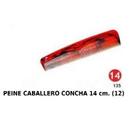 PEINE CABALLERO CN. 14CM 12/U R135