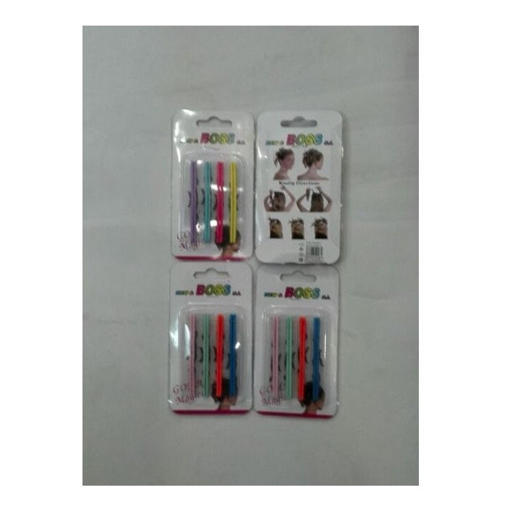 GOMA C/GANCHO COLOR 24/U N.B