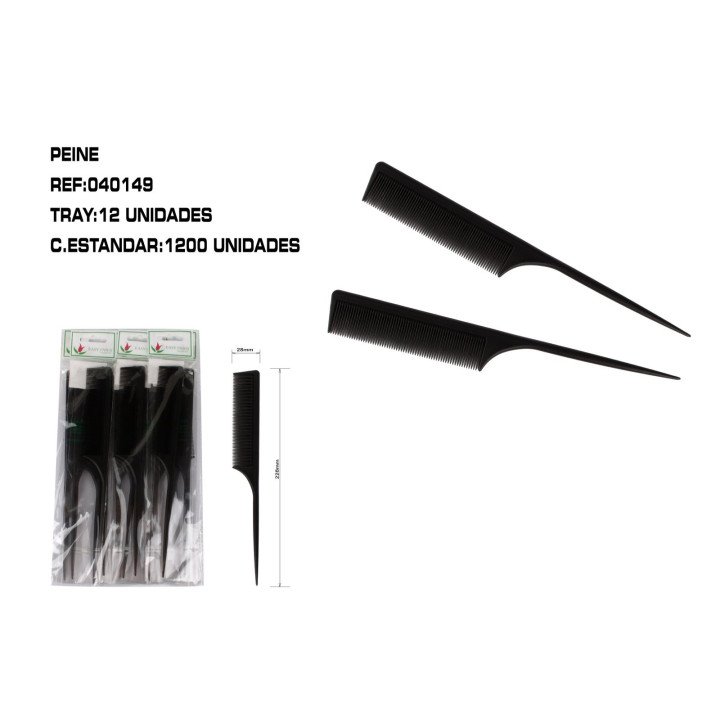 PEINE PUA 22.5CM 12/U