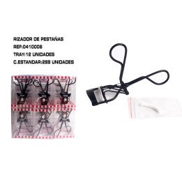 RIZADOR DE PESTAÑA NEGRO 12/U