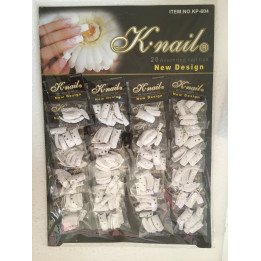 UÑAS POSTIZAS BLANCA 24/U