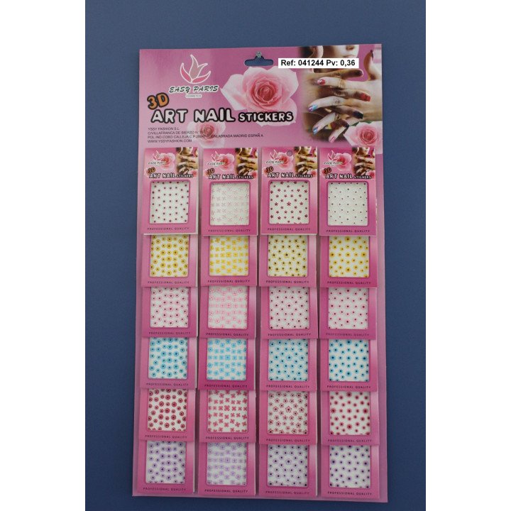 PEGATINAS DE UÑAS 24/U