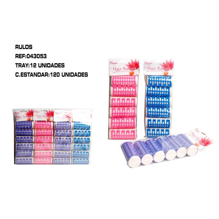 RULOS AGUA CALIENTE 2.8CM 12/U