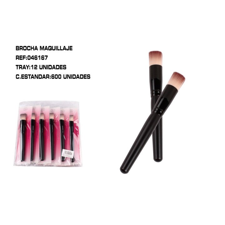 BROCHA MAQUILLAJE 16* 12/U 600/U