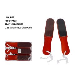 LIMA MADERA PEDICURA 26CM 120/150 12/U