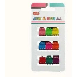 PINZA MINI COLORES 0.8CM 12/U N.B