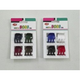 PINZA DE PELO 1.8CM 12/U N.B