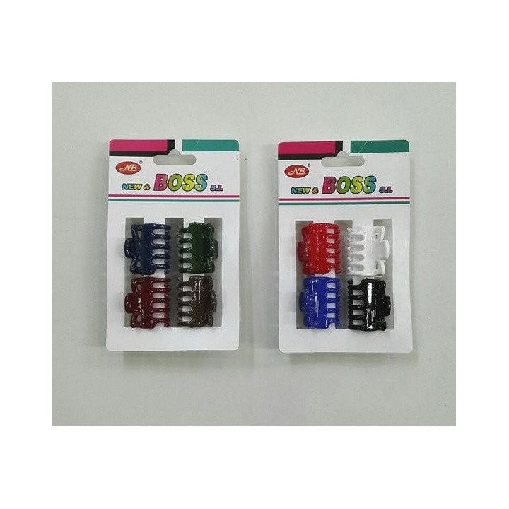 PINZA MINI DE COLOR 2.5CM 12/U N.B