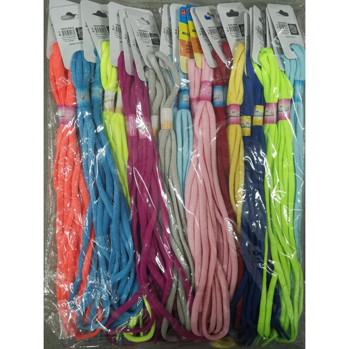 CORDON DE ZAPATO COLORES 110CM 24/U