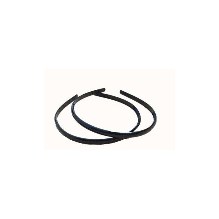 DIADEMA NEG.0.8CM 24/U 8040-3