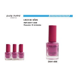 LACA DE UÑAS ROSA FRAMBUESA 6/U