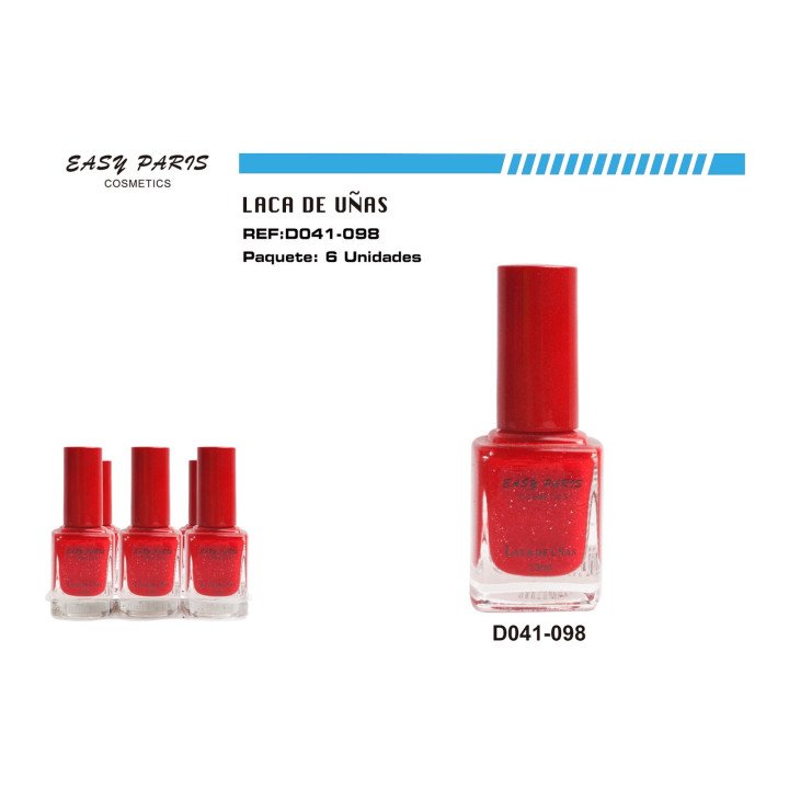 LACA DE UÑAS EASY PARIS 6/U