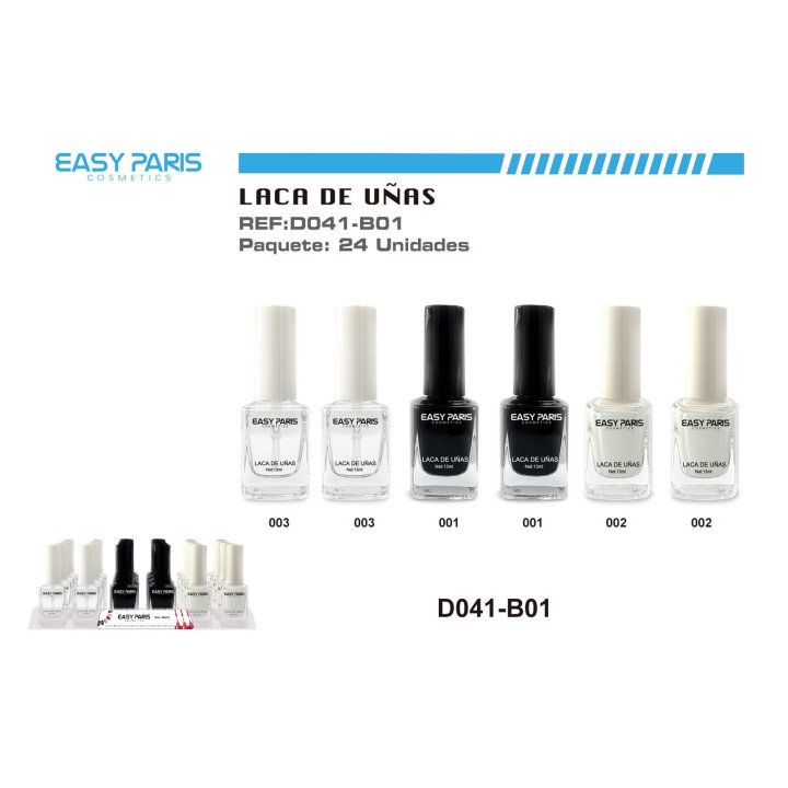 LACA DE UÑAS EASY PARIS 24/U