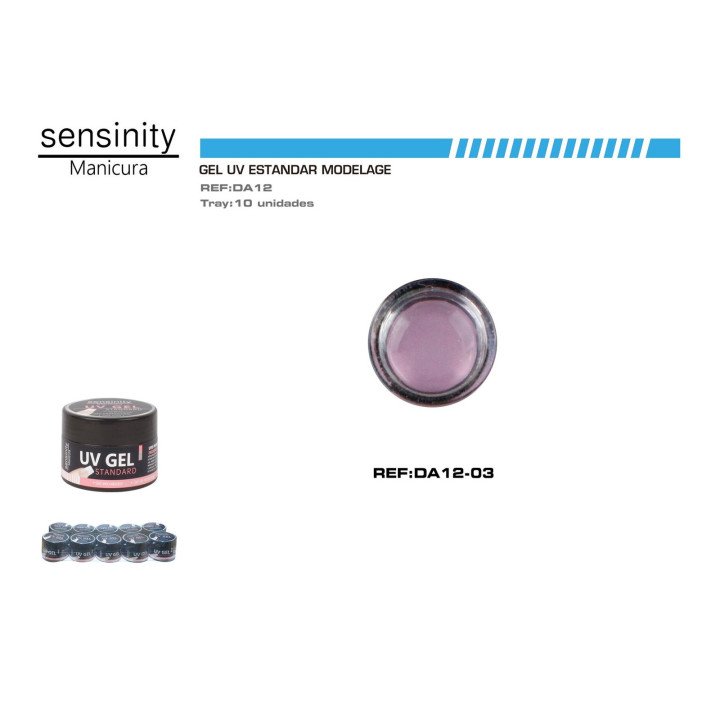 GEL UV COLOR BLANCO ROTO, MODELAGE STANDAR 15ML