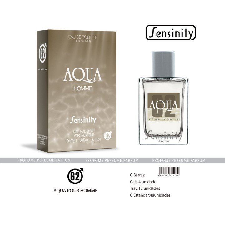 AQUA G10 POUR HOMME SENSINITY