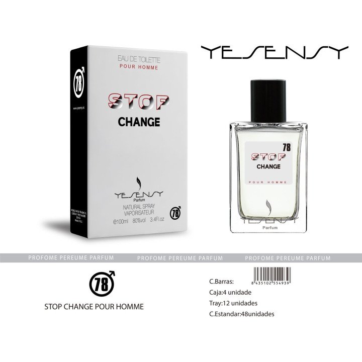 STOP CHANGE HOMME SENSINITY