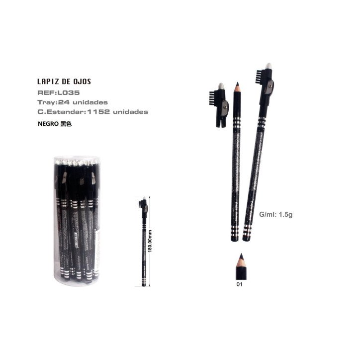 LAPIZ DE OJOS NGR 24/U