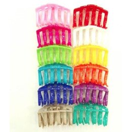 PINZA COLORES 10CM 12/U N/BOSS