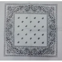 PAÑUELO 55x55 BLANCO 12/U N.B
