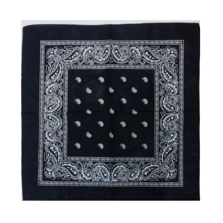 PANUELO 55x55 NEG.12/U NB
