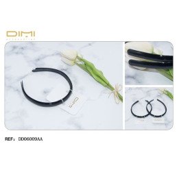 2 DIADEMAS NGR 1.2CM 12/U DD06009AA