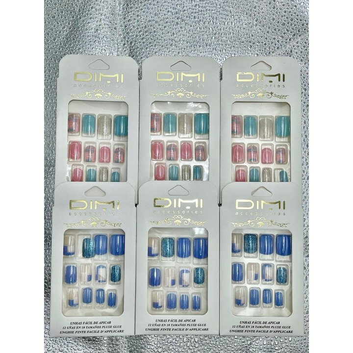 UÑAS POSTIZAS ALTO BRILLO 12/U AU02043E DMI