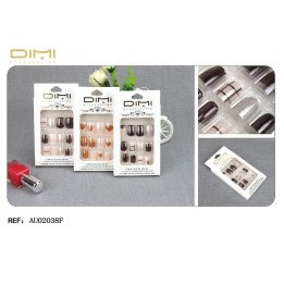 UÑAS POSTIZAS 12/U AU02038F DM