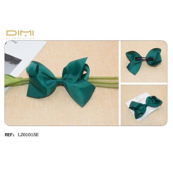 LAZO VERDE 12CM C/PINZA 24/U LZ01015E DM
