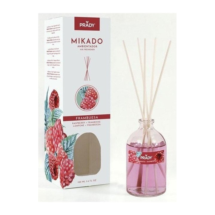 MIKADO AMB. FRAMBUESA PRADY 100ML