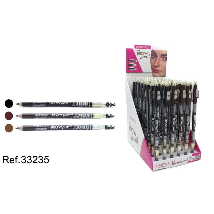 LAPIZ DE CEJAS EYE BROW PEN. 3 COLORES 48/U 33235