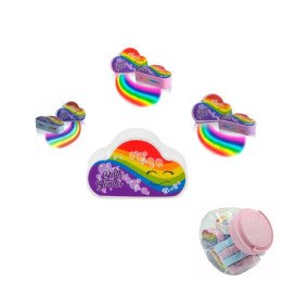 BOMBA DE BAÑO NUBE ARCO IRIS SUTIDOS 150G