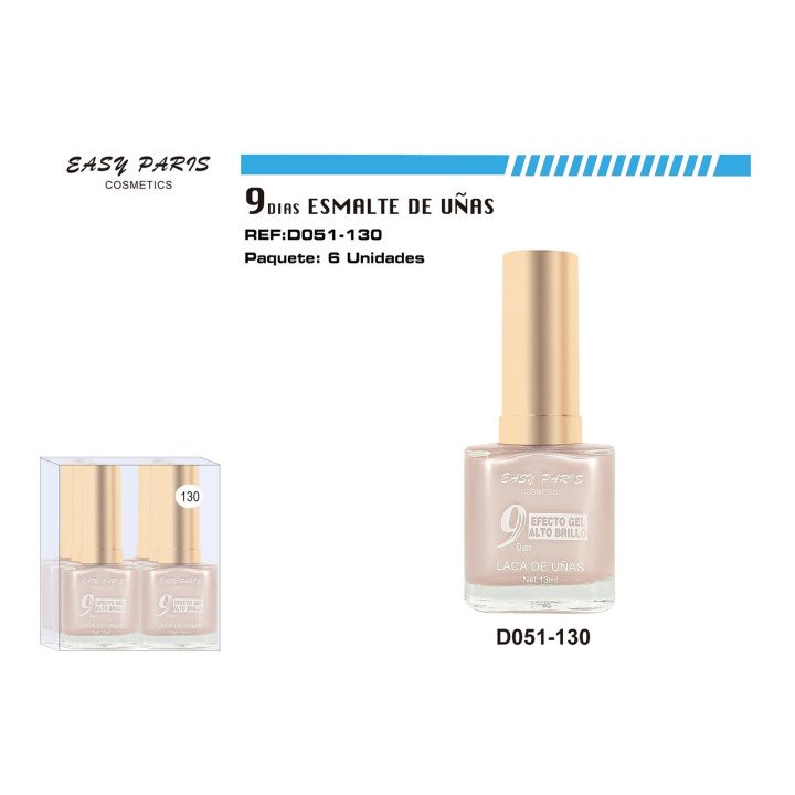 LACA DE UÑAS 9 DIAS 6/U