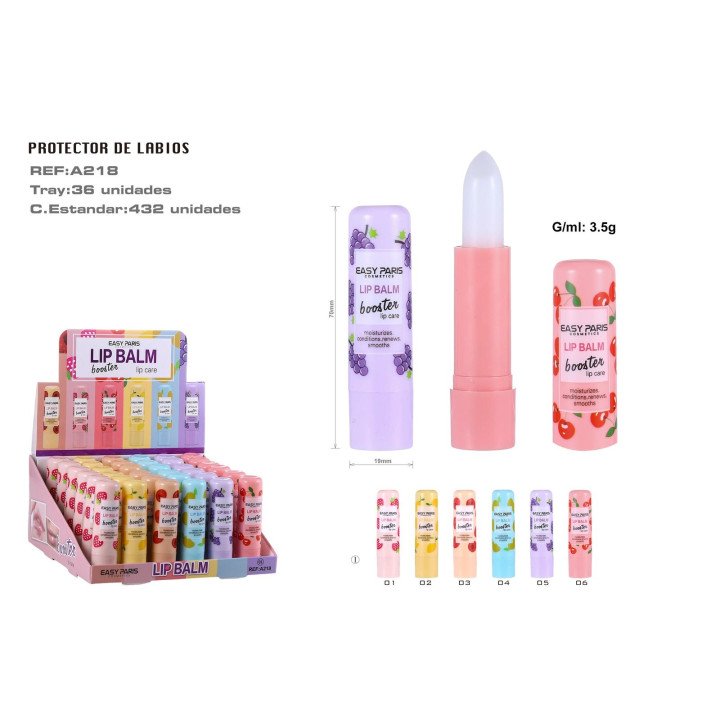 PROTECTOR LABIAL AROMA FRUTAS 36/U