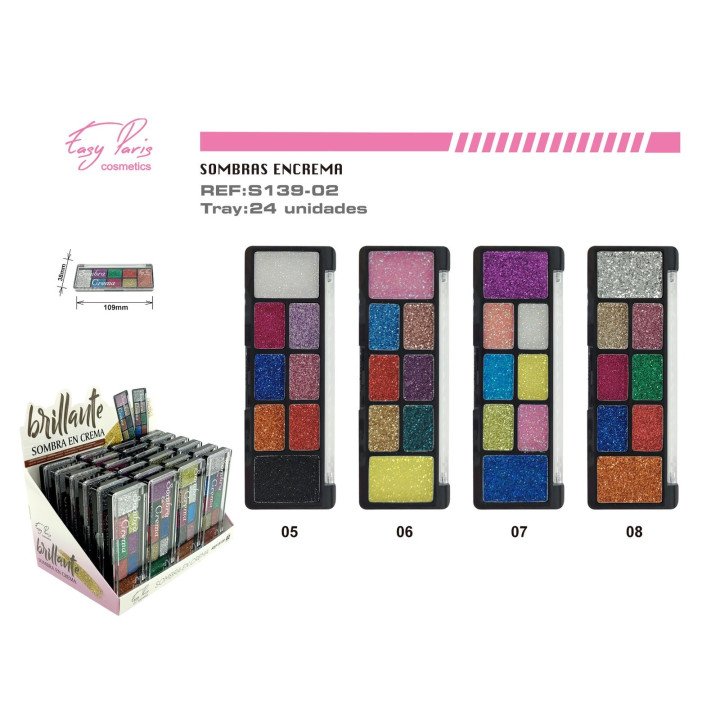 S.CREMA 8 COLORS 24/U
