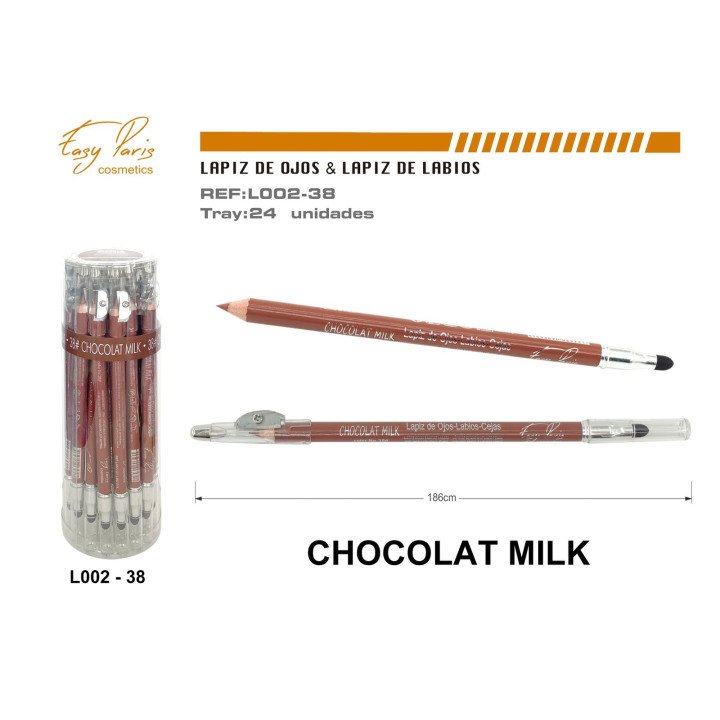 LAPIZ DE LABIOS CHOCOLAT MILK 24/U