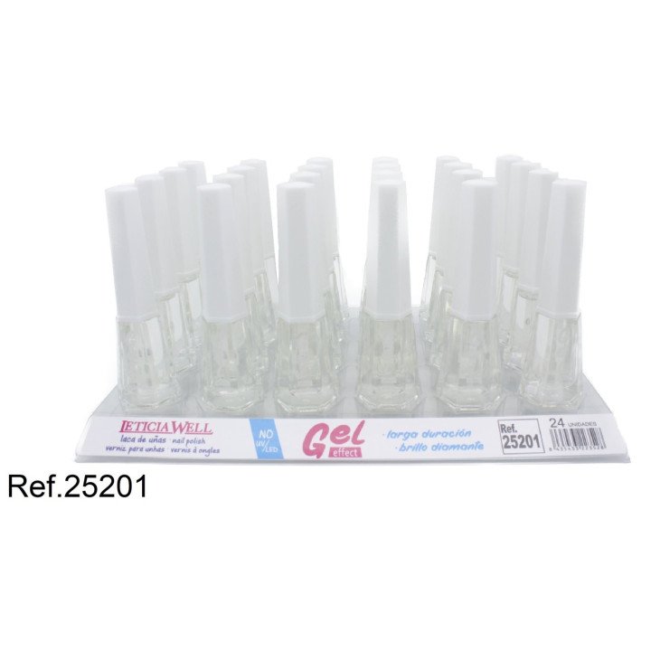 LACA UÑAS GEL EFFETCT INCOLOR 24/U 25201