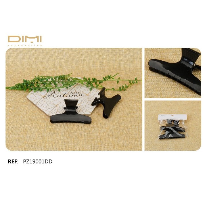 4 PINZAS NEGR.12/U PZ19001DD
