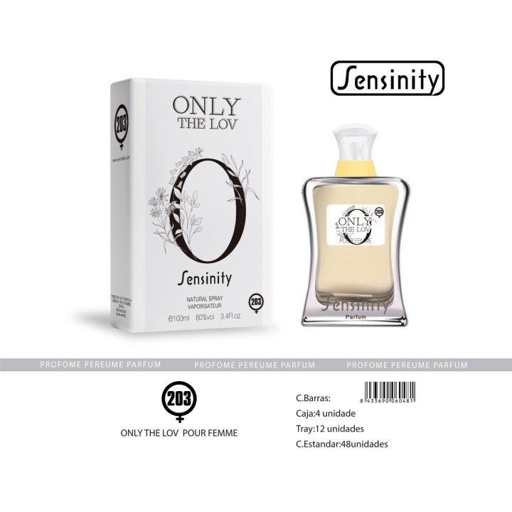 ONLY THE LOV POUR FEMME SENSINITY