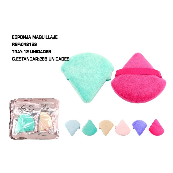 ESPONJA DE MAQUILLAJE 12/U