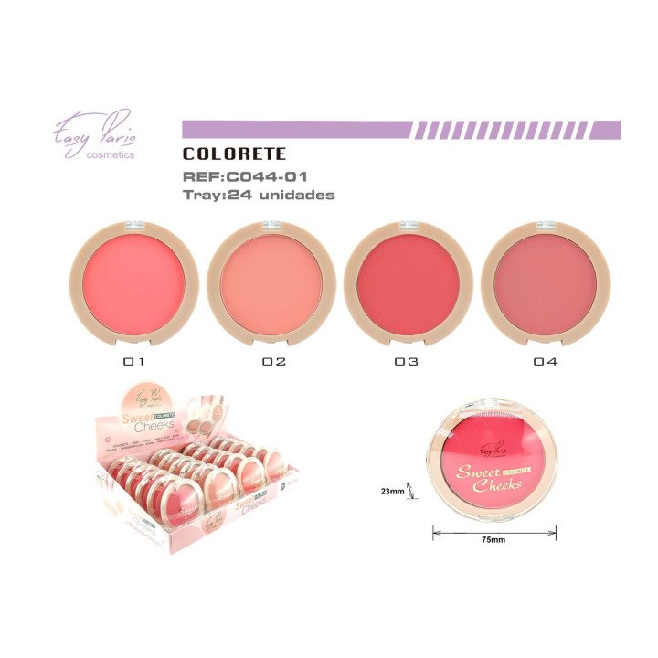 SWEET COLORETE CHEEKS 24/U