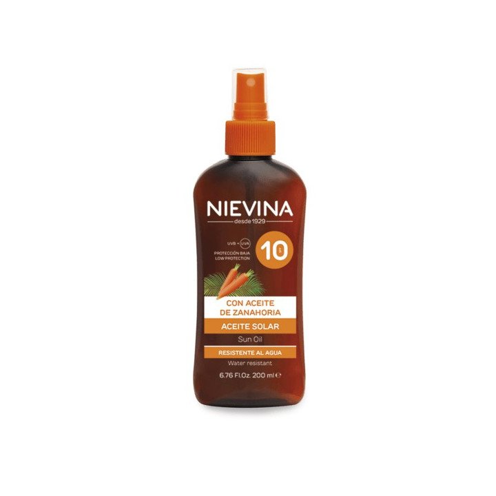 NIEVINA ACEITE ZANAHORIA F10 200ML 198010