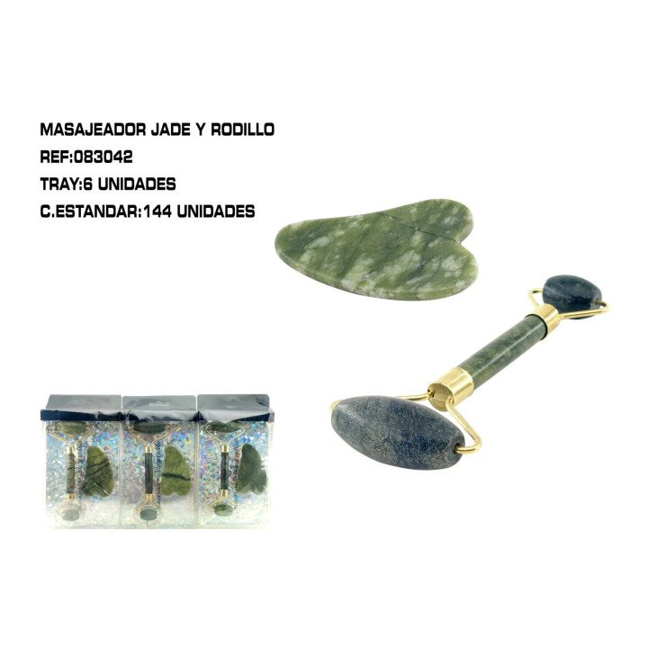 SET 2 PIEDRAS MASAJE FACIAL 6/U