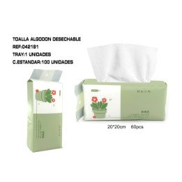TOALLITAS DESECHABLES 20*20CM 60H
