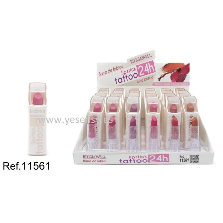 BARRA LABIOS TATTOO 24H 24/U 11561
