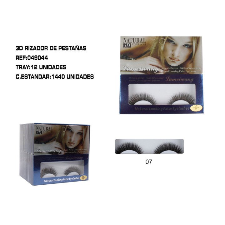 PESTAÑA POSTIZAS 3D 12/P.