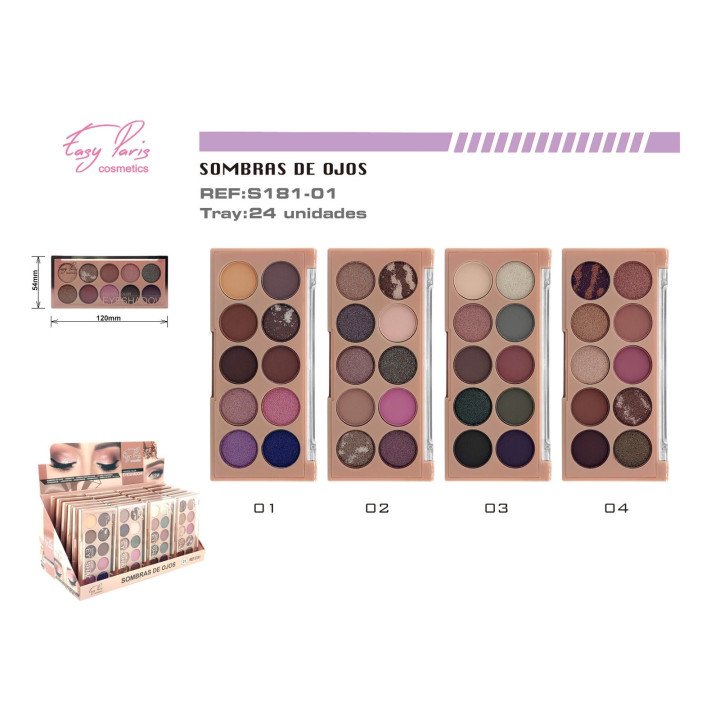 PALETA S.DE OJOS. 24/U