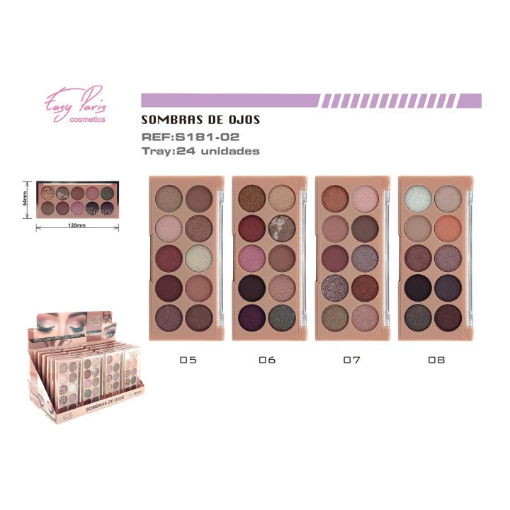 PALETA S.DE OJOS. 24/U
